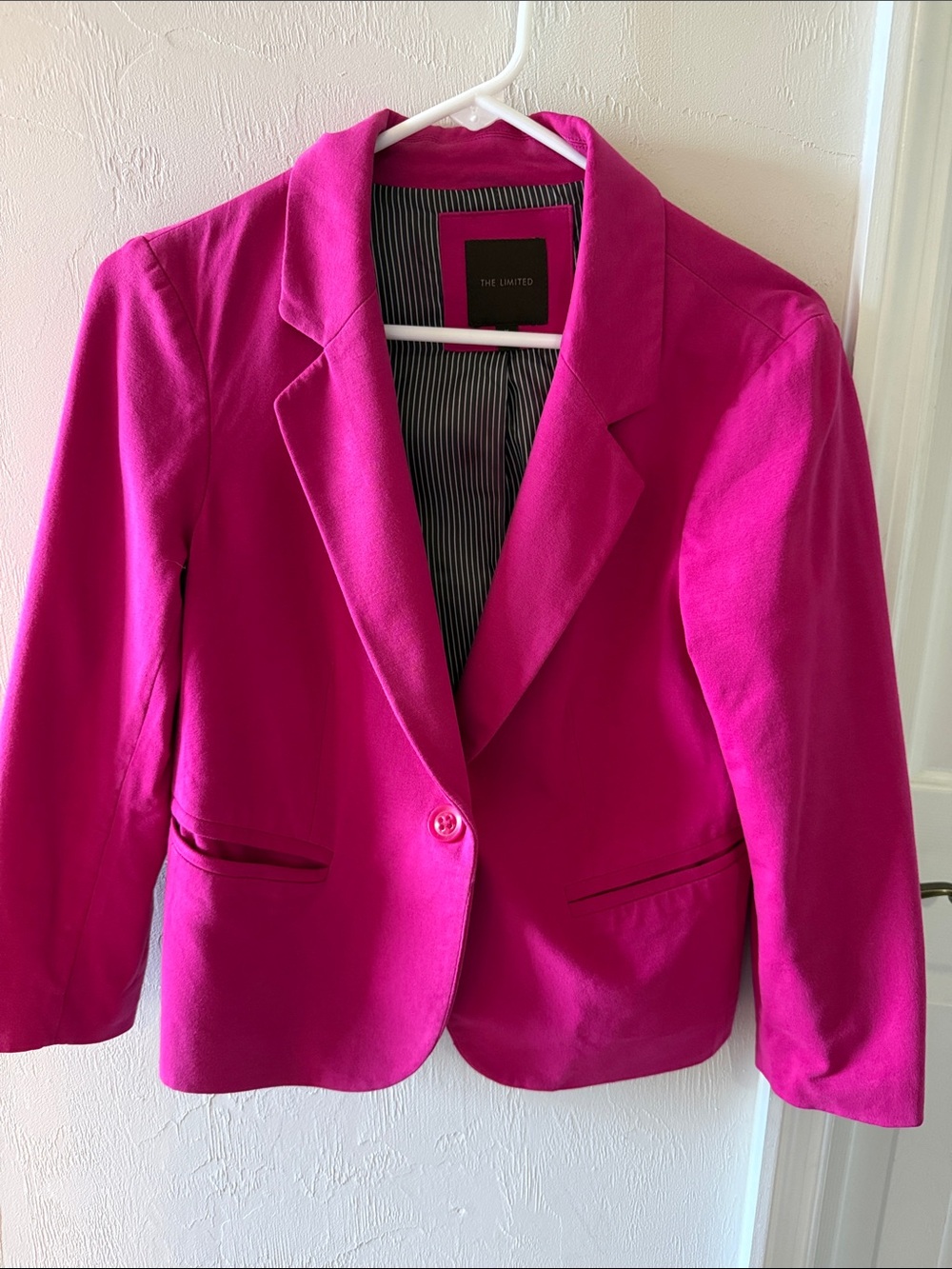 The Limited pink blazer